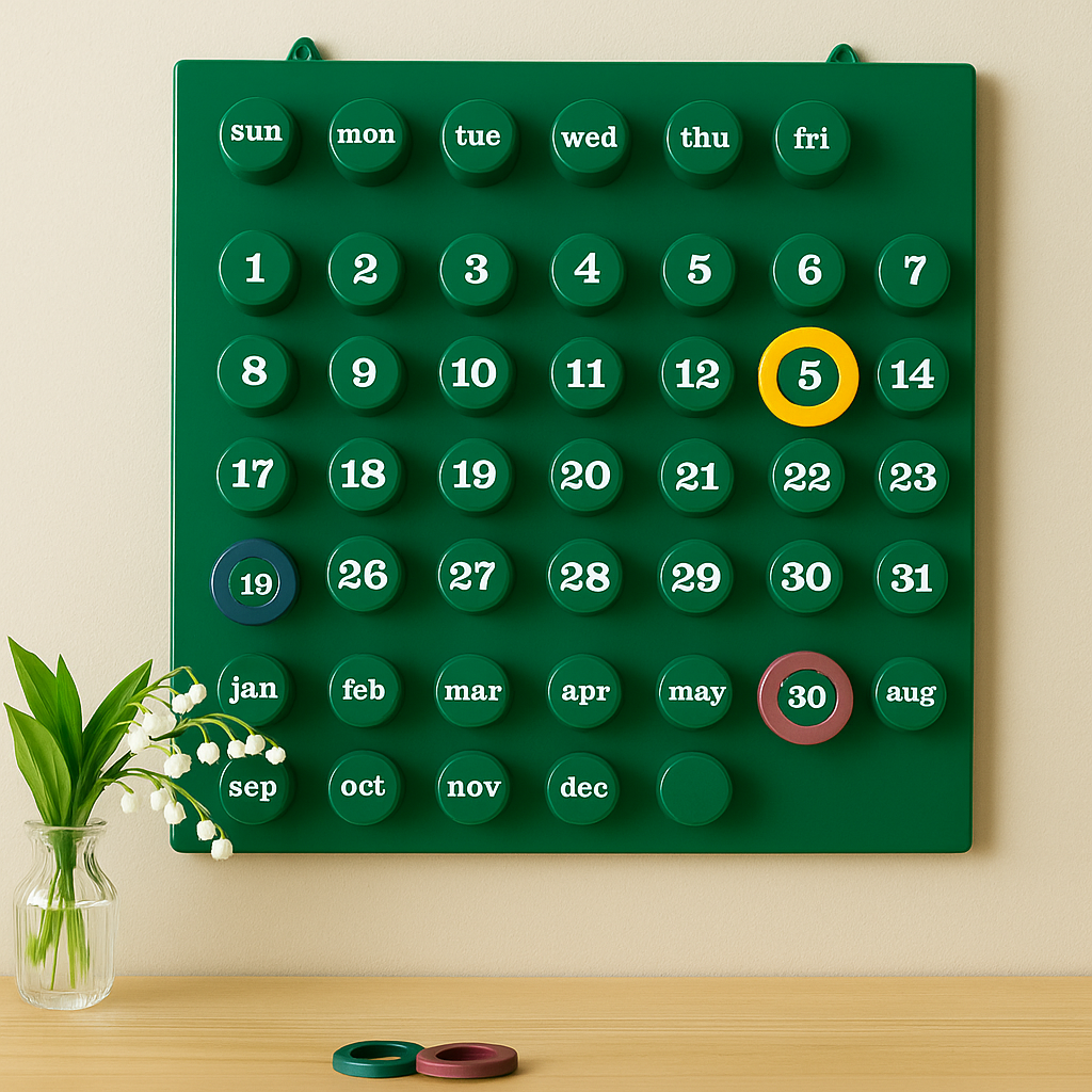 ChronoRing | Zeitloser Wandkalender