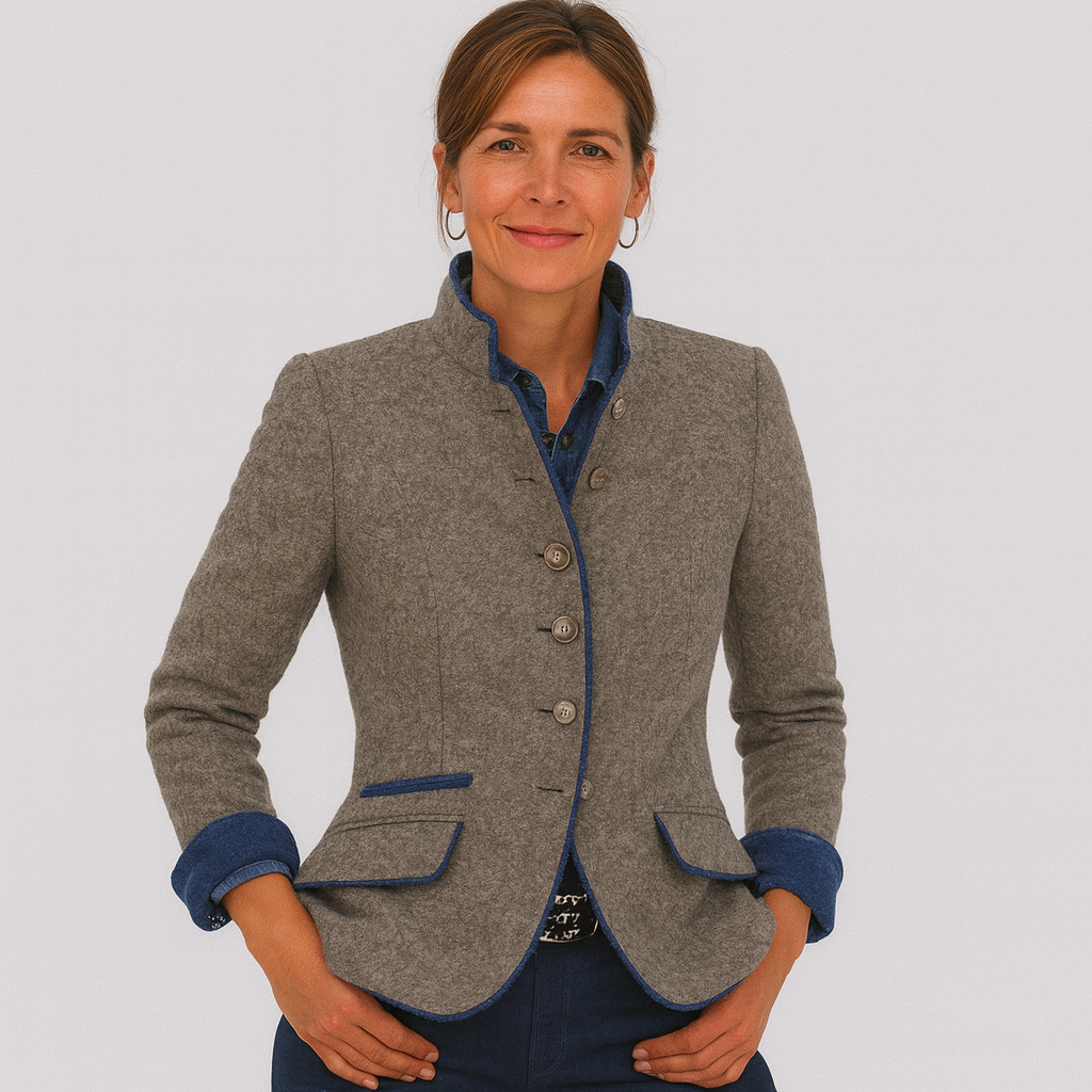 Elegant | Langärmlige, schlichte Businessweste