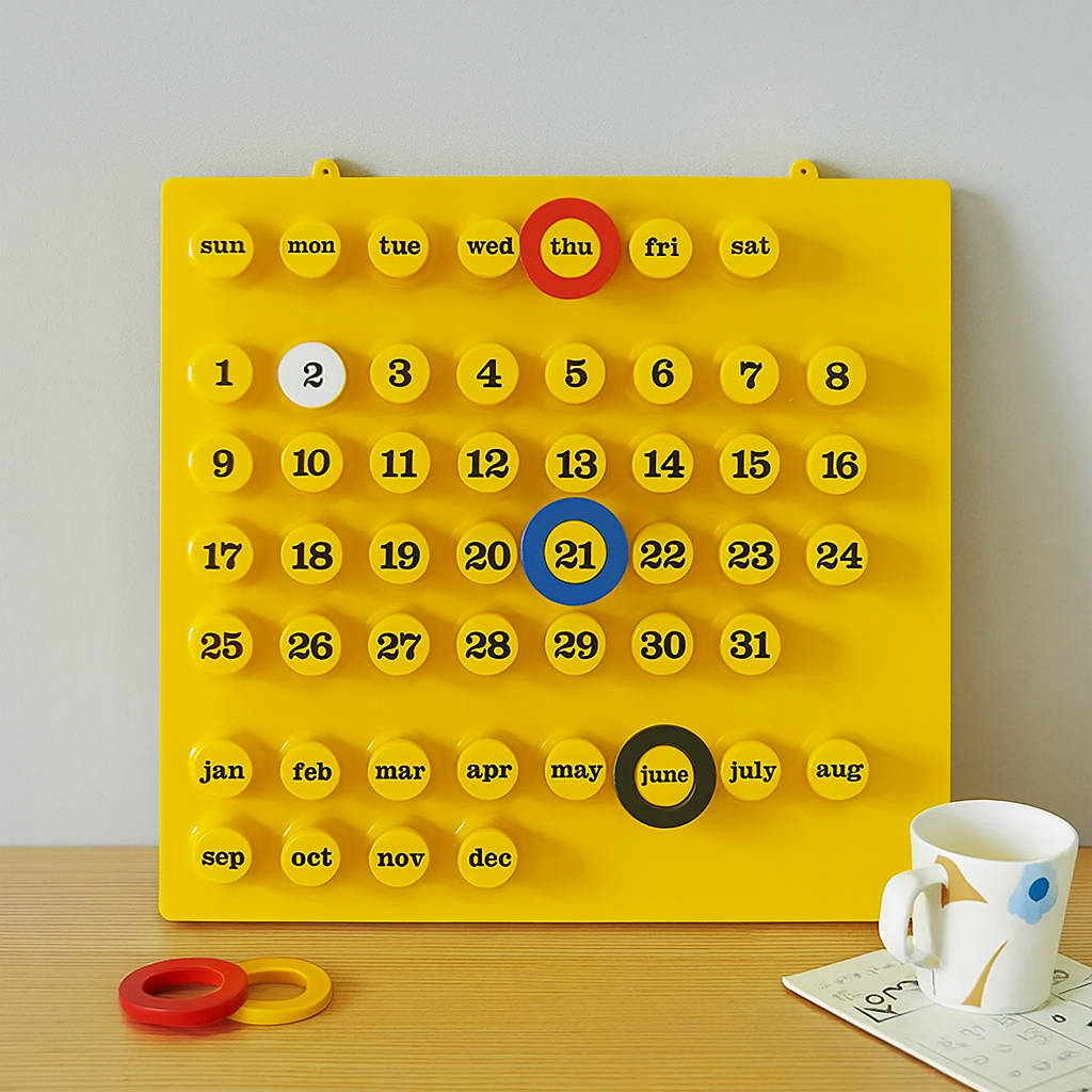 ChronoRing | Zeitloser Wandkalender