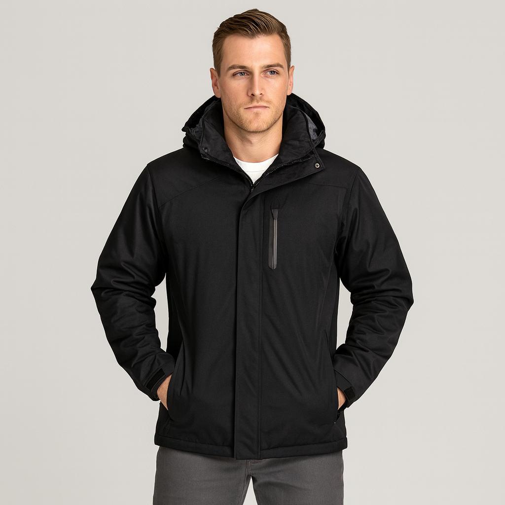Dominik | Minimalistische, wasserabweisende Jacke