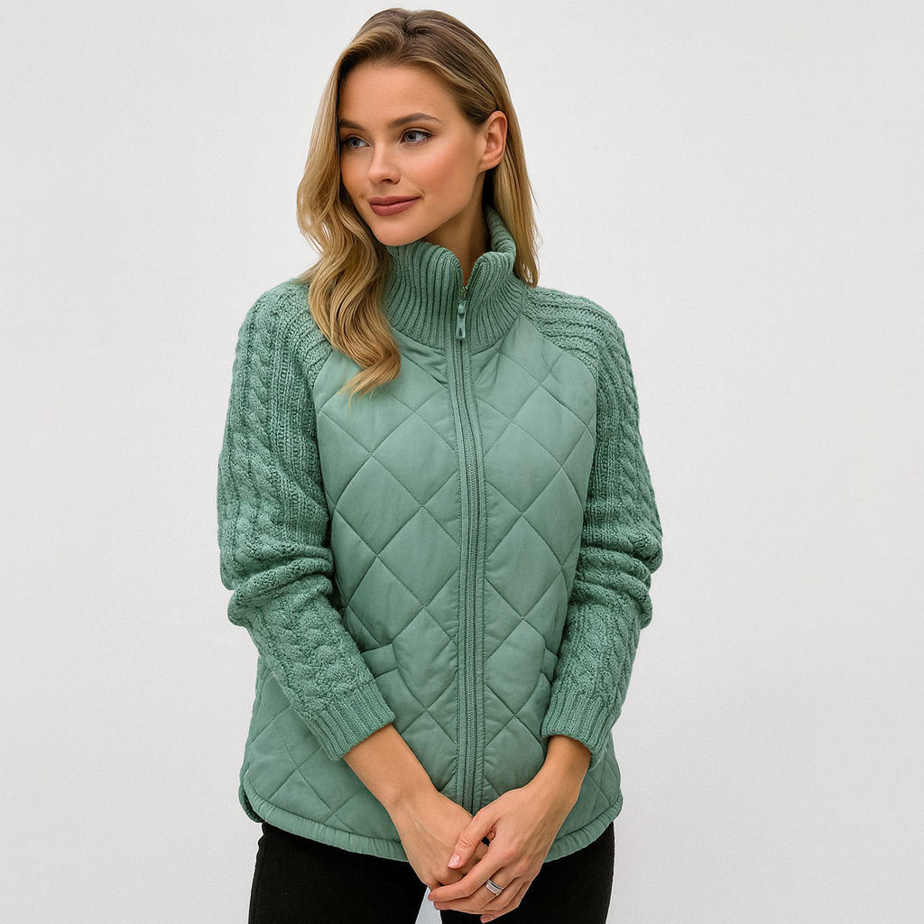 Lianne | Raffinierte Strick-Lagenjacke