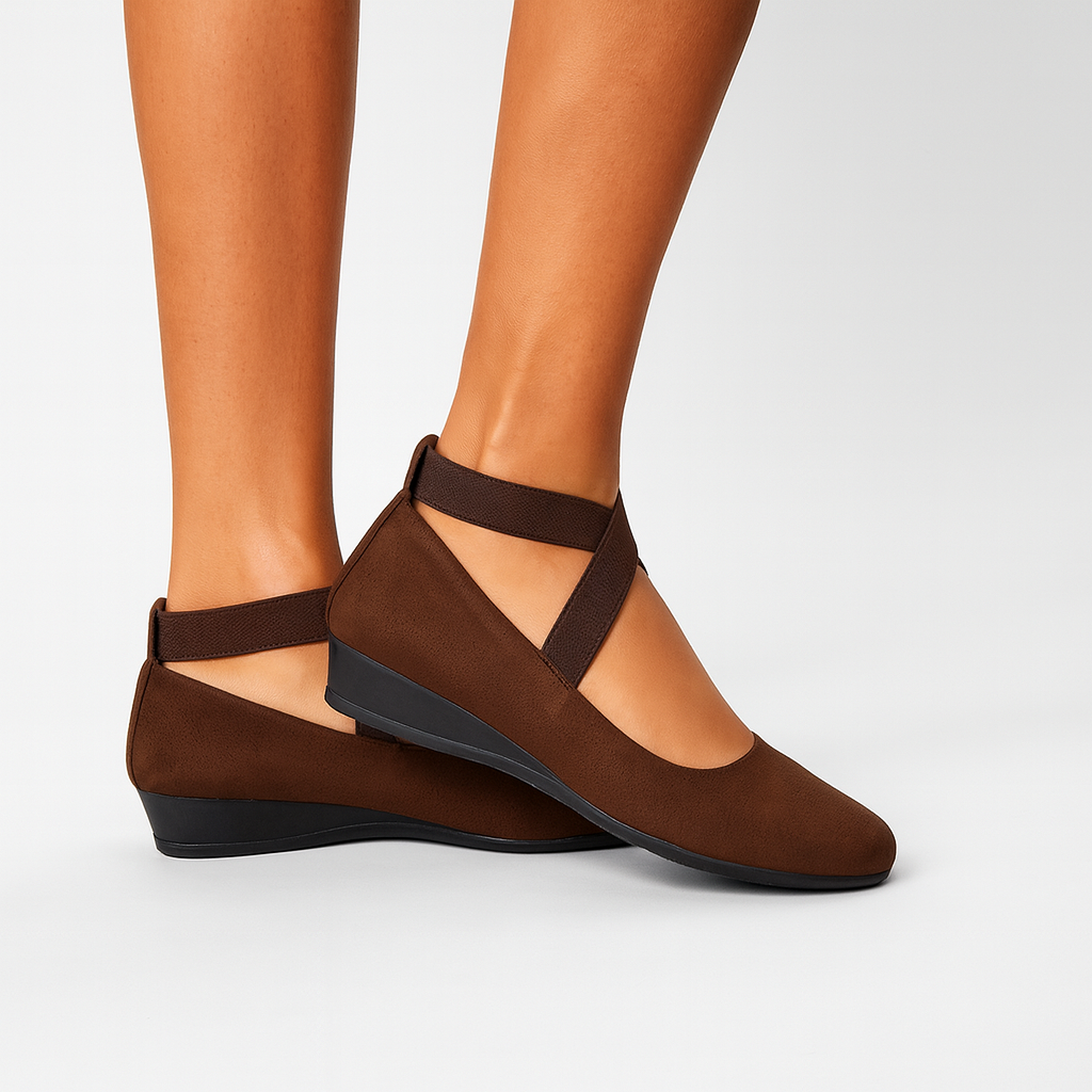 Saskia | Stilvolle Slip-On Wedges für den Alltag