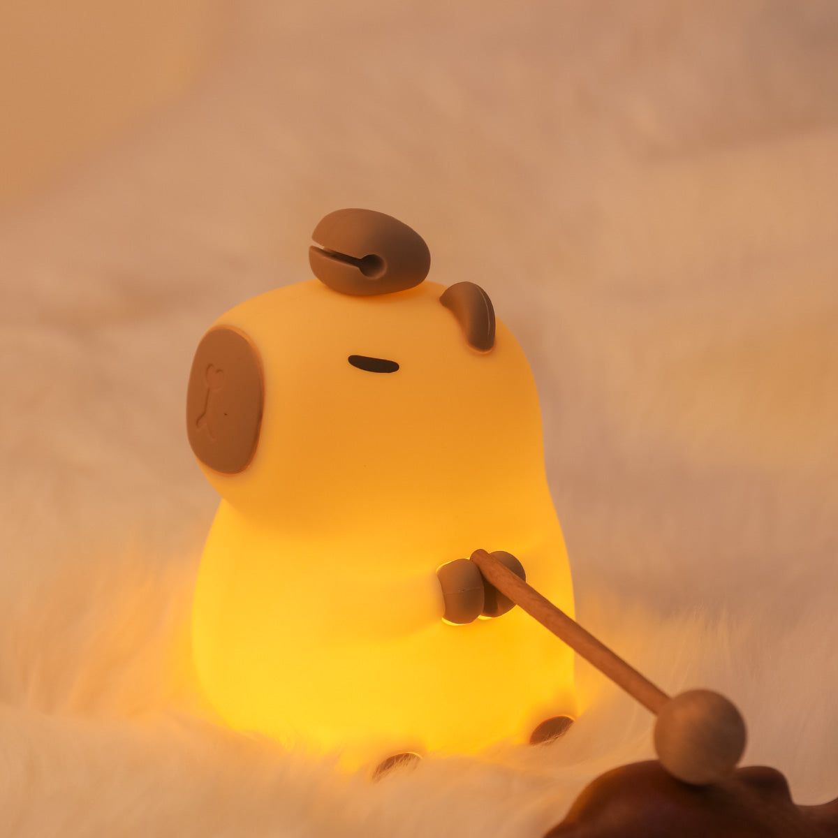 GlowPals - Charmante cartoonartige Tiernachtlampe