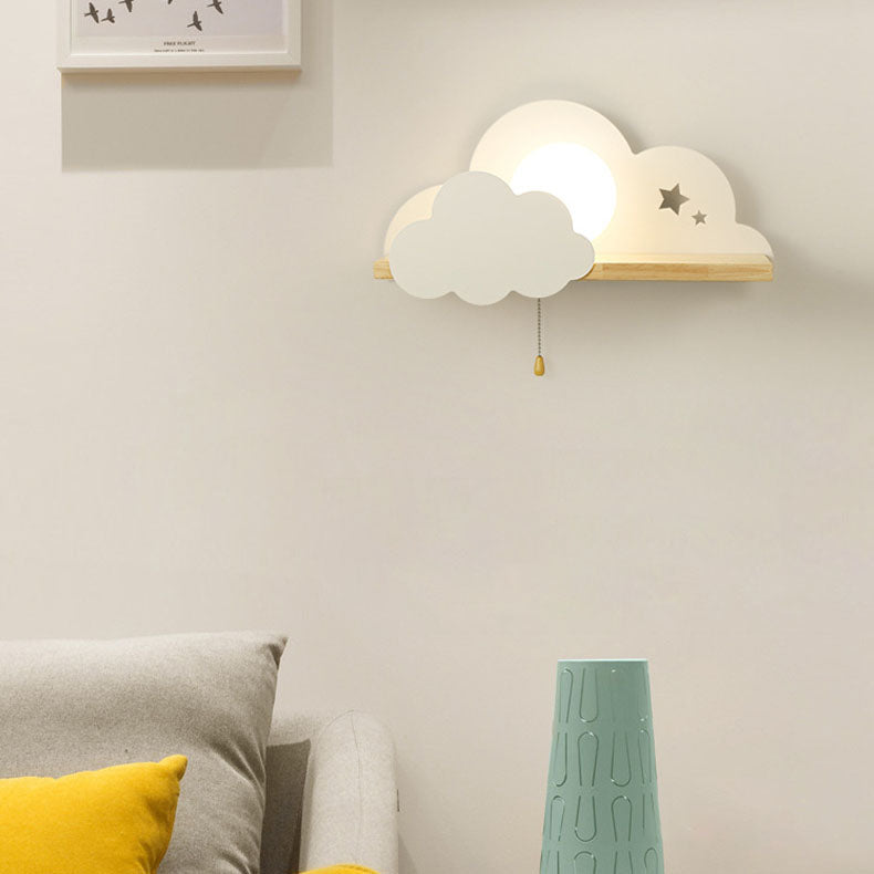DreamCloud - Hygge-Lampe mit funktionaler Wandregalbeleuchtung