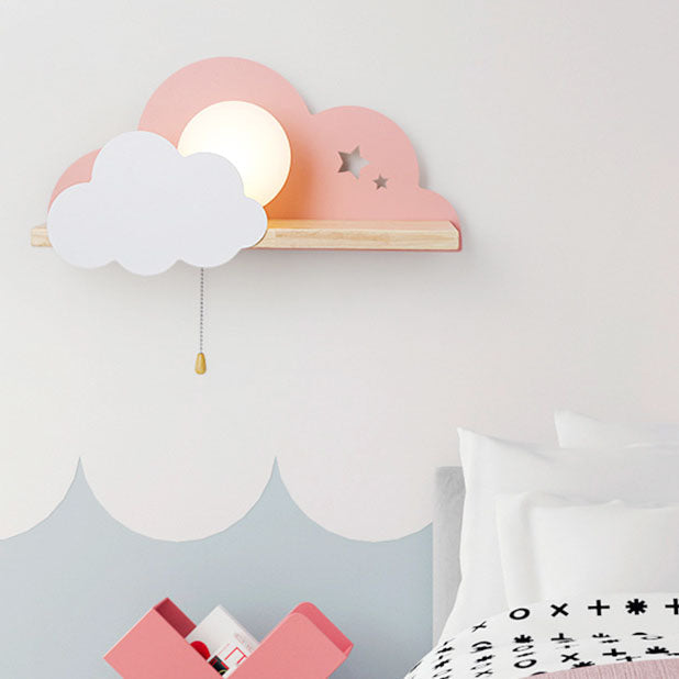 DreamCloud - Hygge-Lampe mit funktionaler Wandregalbeleuchtung