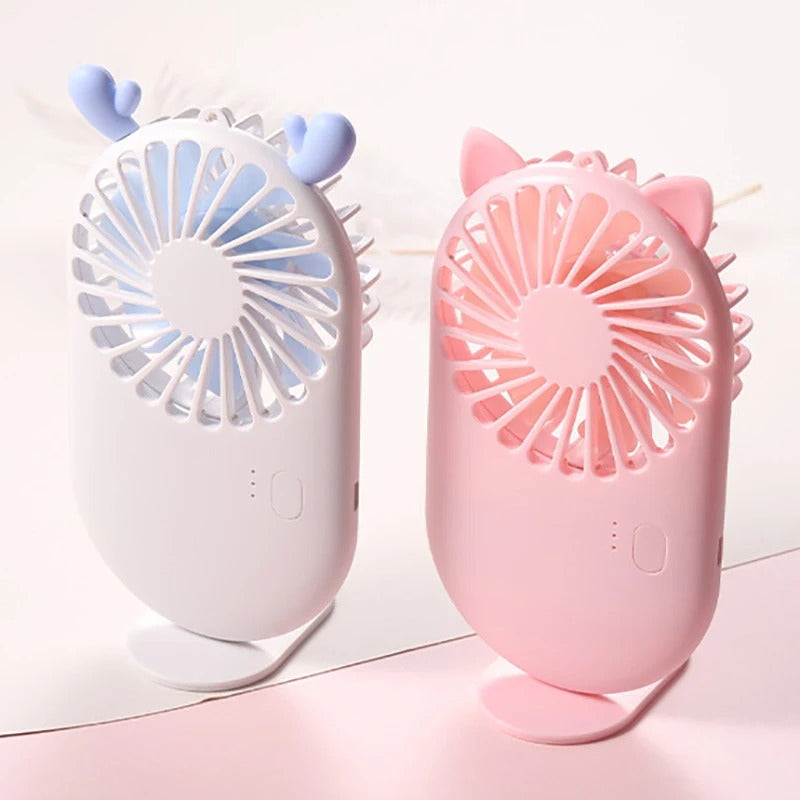 CoolFlow Tragbarer USB Wiederaufladbarer Handventilator