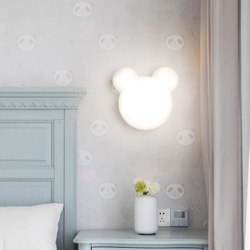 LED-Wandleuchte mit Cartoon-Bär