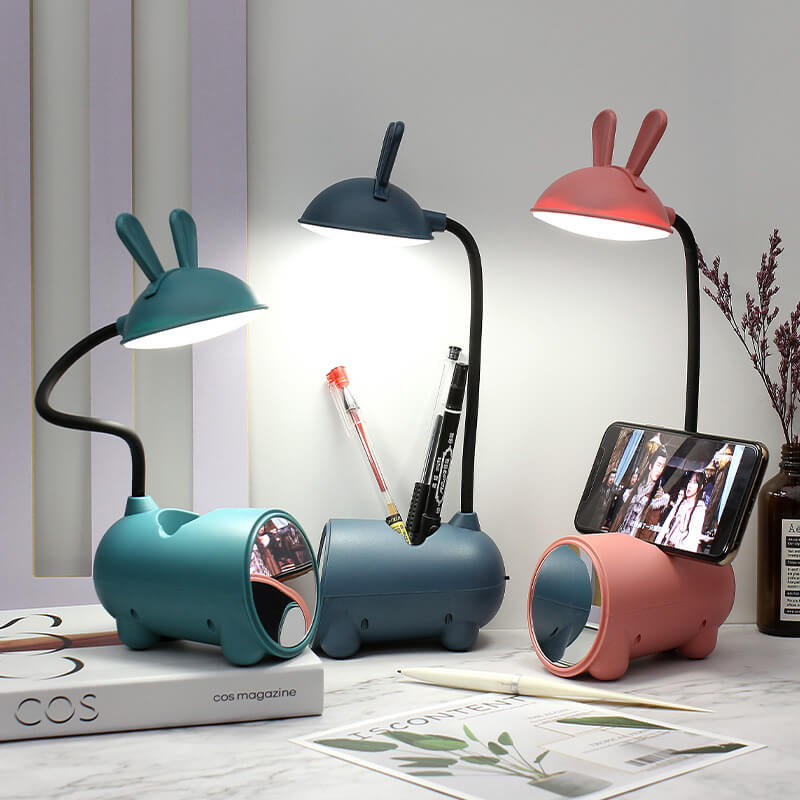 LumiBunny - LED-Tischlampe mit Touch-Steuerung und Stifthalter