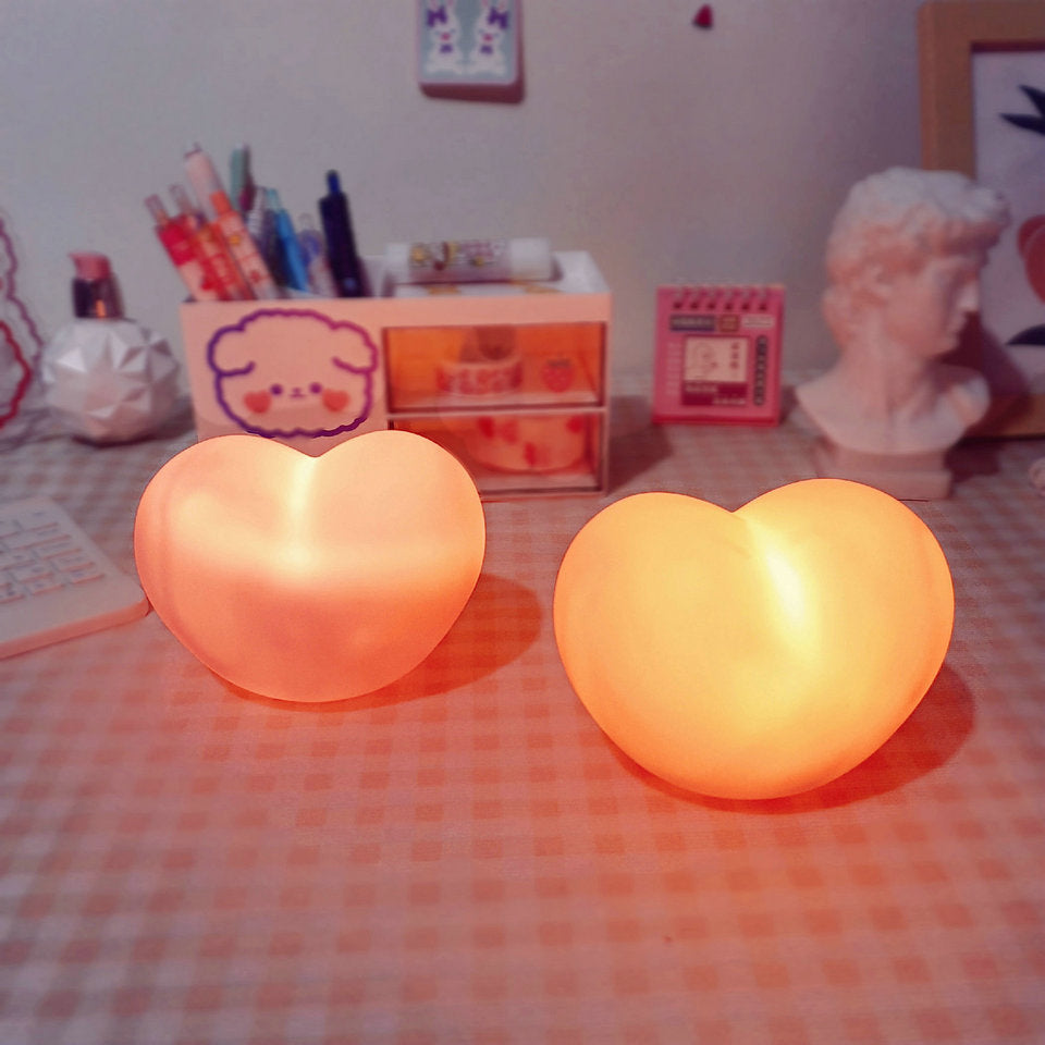 GlowHeart - Herzförmige LED-Nachtlampe
