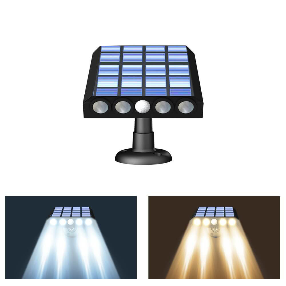 LumaBeam 5-LED Außenwandleuchte – Sicherheitslampe mit Bewegungsmelder