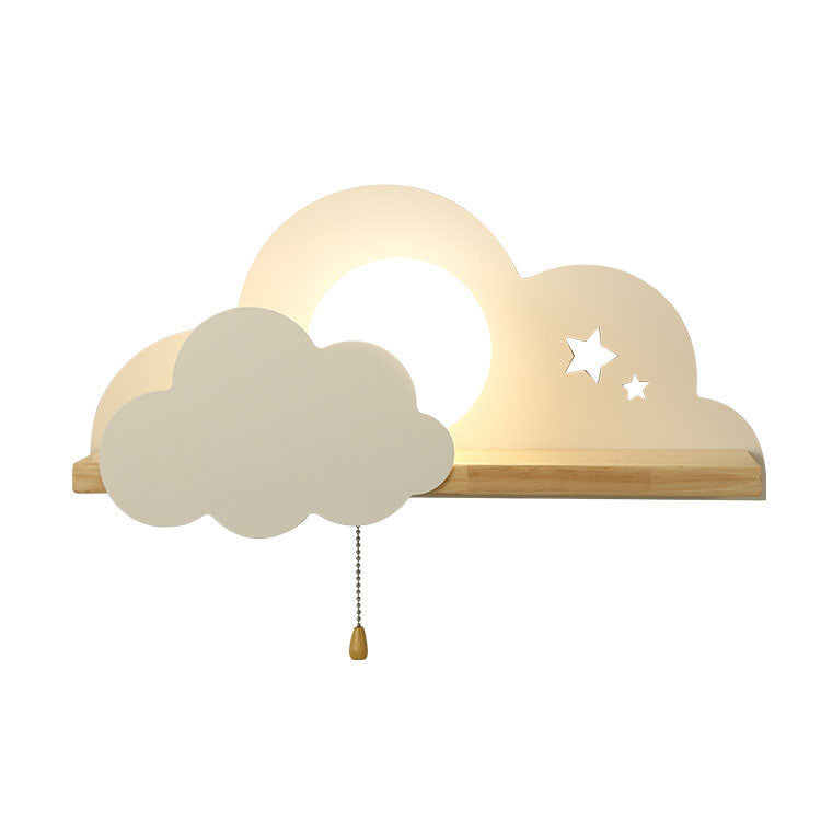 DreamCloud - Hygge-Lampe mit funktionaler Wandregalbeleuchtung