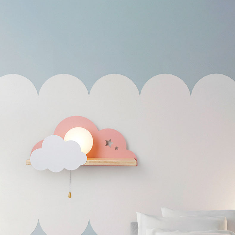 DreamCloud - Hygge-Lampe mit funktionaler Wandregalbeleuchtung