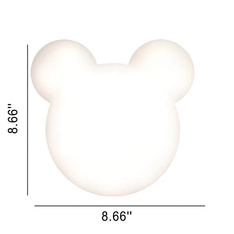 LED-Wandleuchte mit Cartoon-Bär