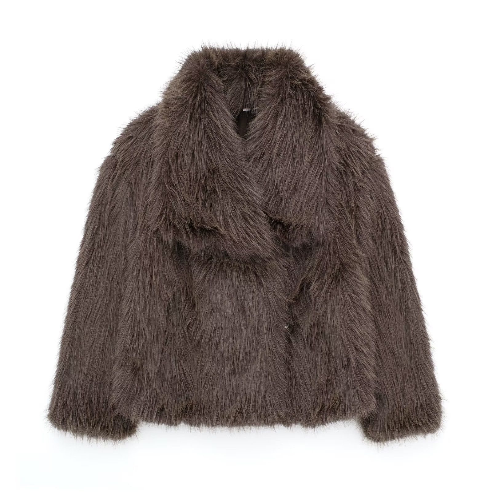 Sussane - Trendy Jacke aus Kunstfell für Frauen