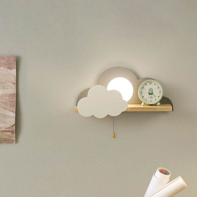 DreamCloud - Hygge-Lampe mit funktionaler Wandregalbeleuchtung