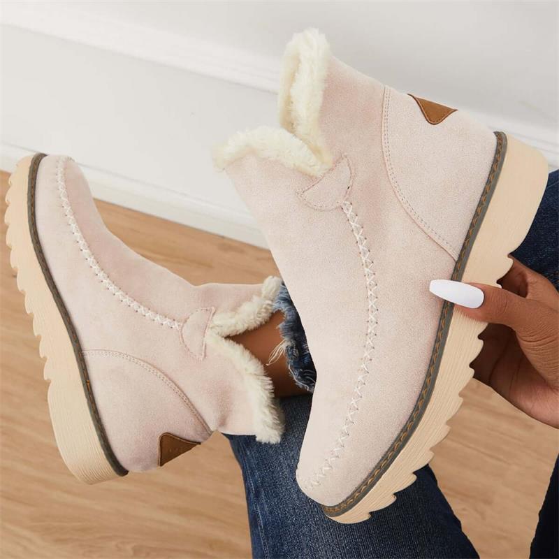 Matilda - Ankle Boots für Frauen mit gefälschtem Pelzfutter