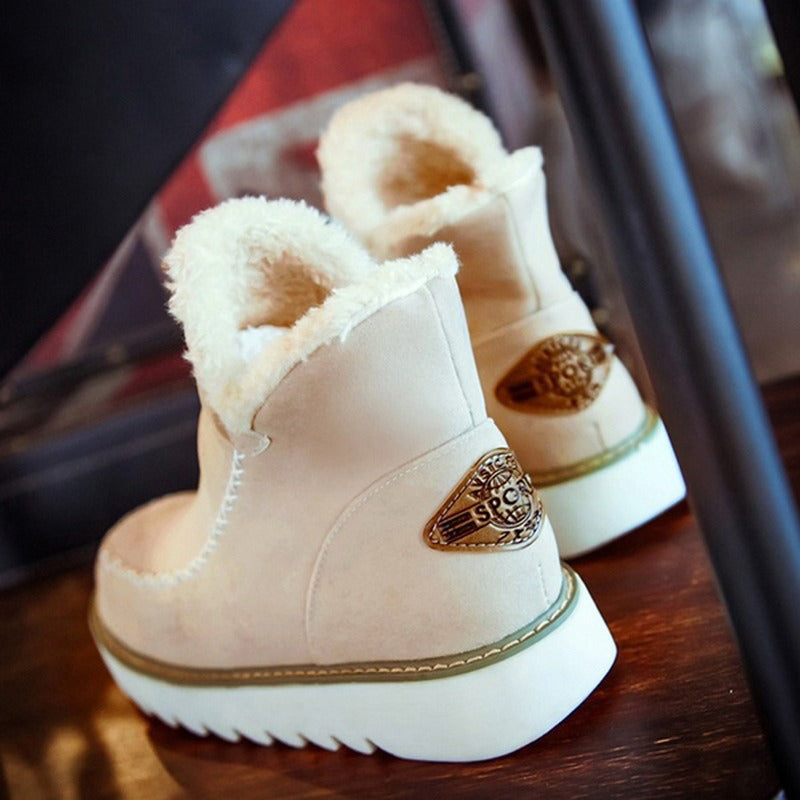 Matilda - Ankle Boots für Frauen mit gefälschtem Pelzfutter