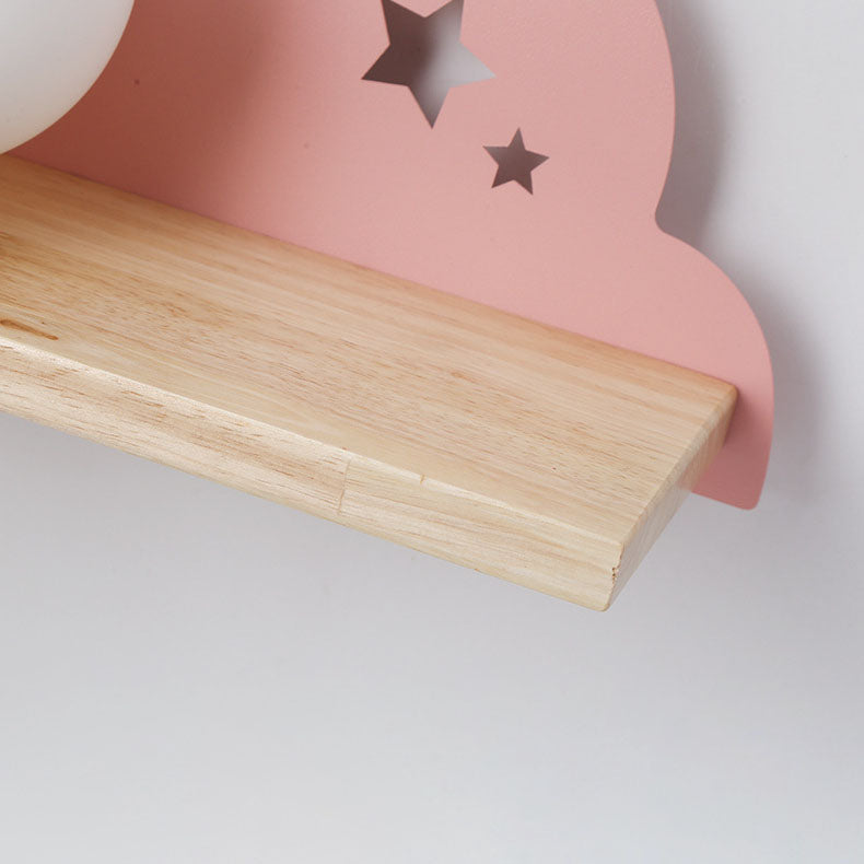 DreamCloud - Hygge-Lampe mit funktionaler Wandregalbeleuchtung