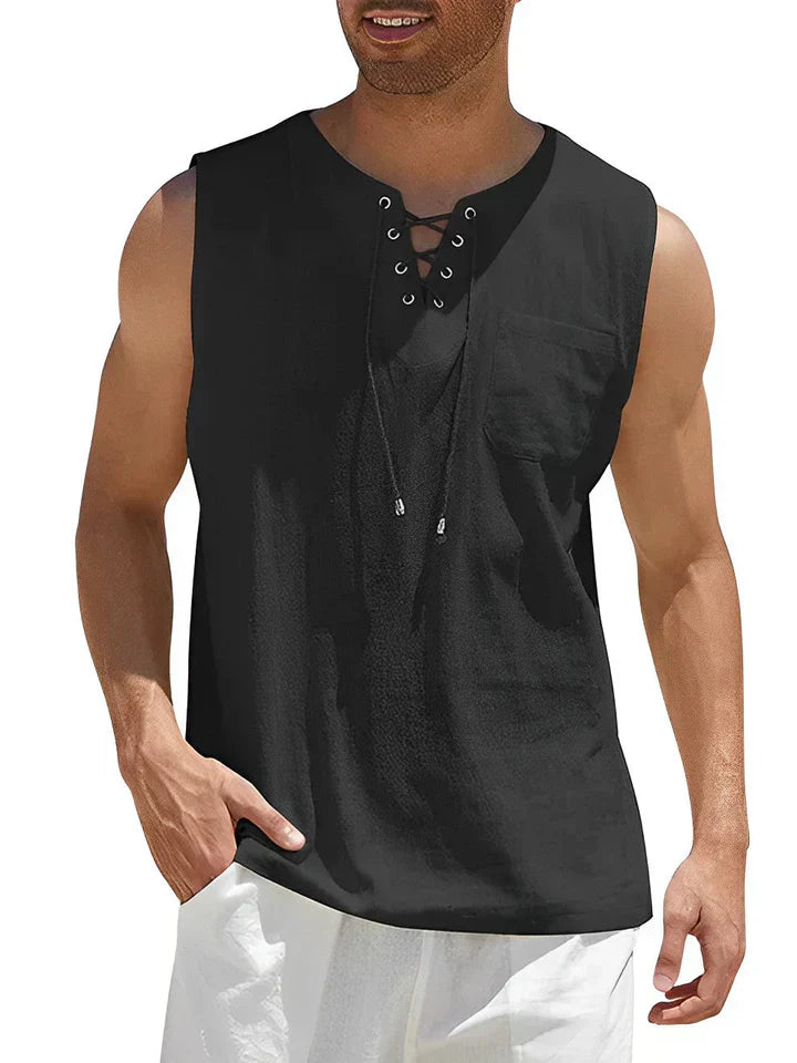 Geo - Bequeme Sommer-Tanktop für Männer