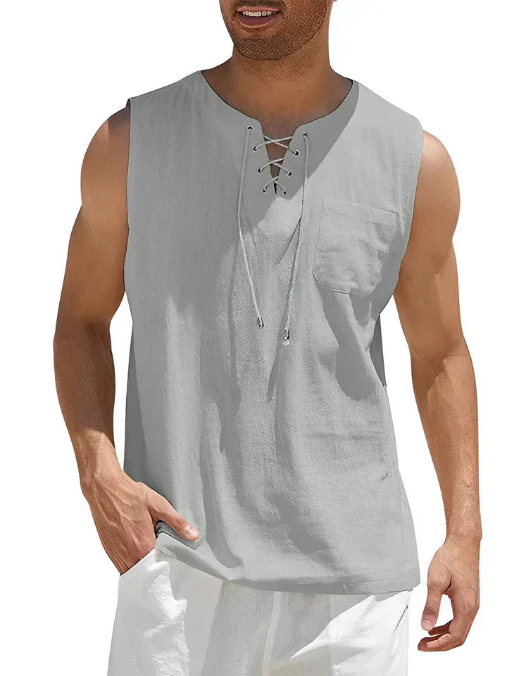 Geo - Bequeme Sommer-Tanktop für Männer