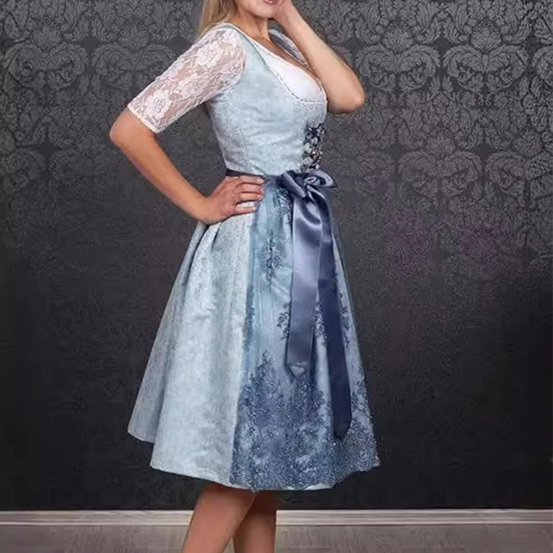 Nora | Damen Klassisches Oktoberfest Dirndl Kleid | 2024