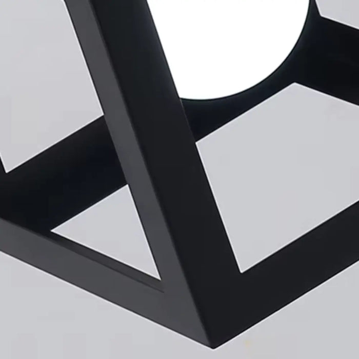 GeoGlow - Minimalistische geometrische Würfel-Deckenleuchte