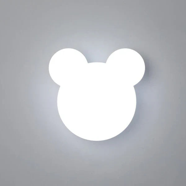 LED-Wandleuchte mit Cartoon-Bär