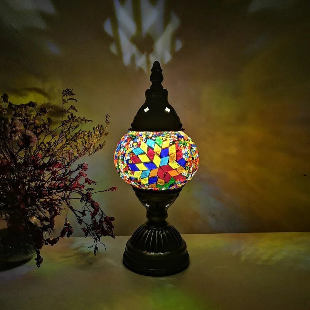 Mosaik Bunte Muster Tischlampe