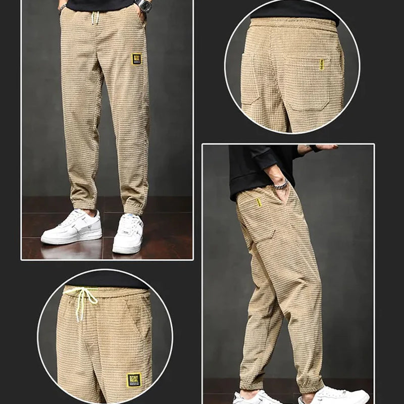 Mason - Lockere Samt-Hosen