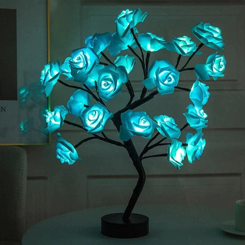 BloomVerve - Strahlende Rosenlampe