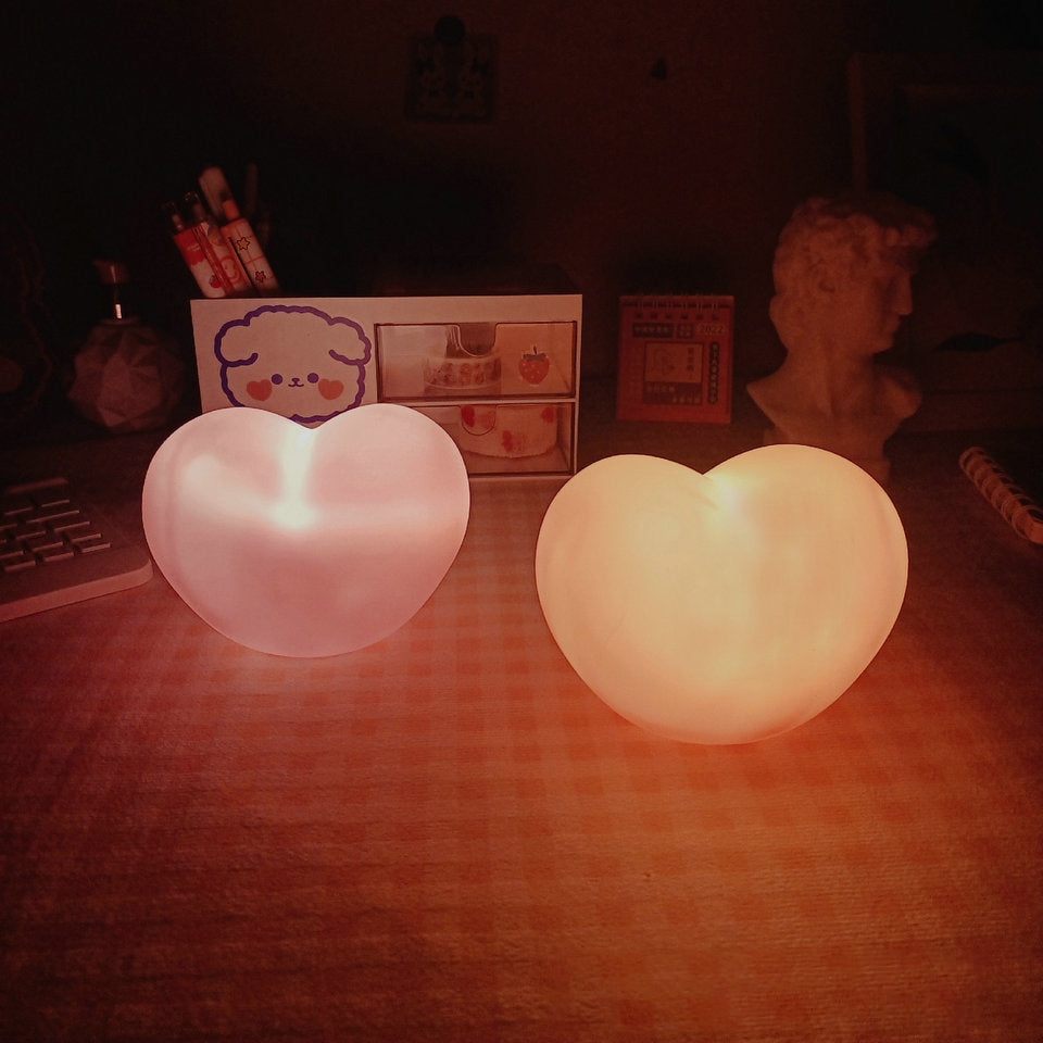 GlowHeart - Herzförmige LED-Nachtlampe