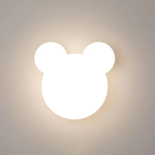 LED-Wandleuchte mit Cartoon-Bär
