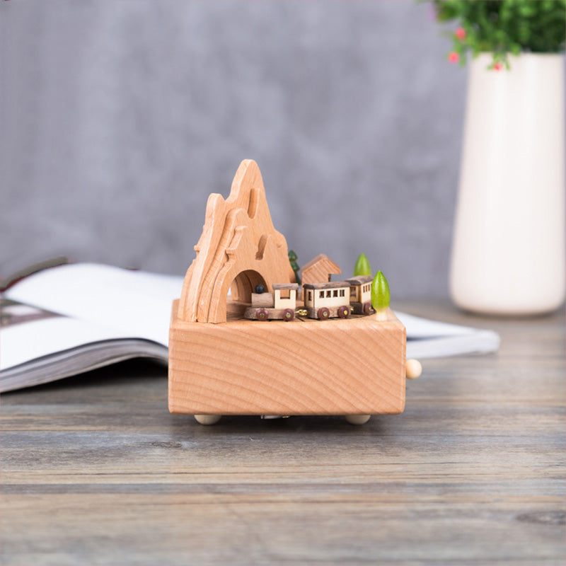 HolzLuxe Natürliche Holzdekoration für moderne Einrichtung