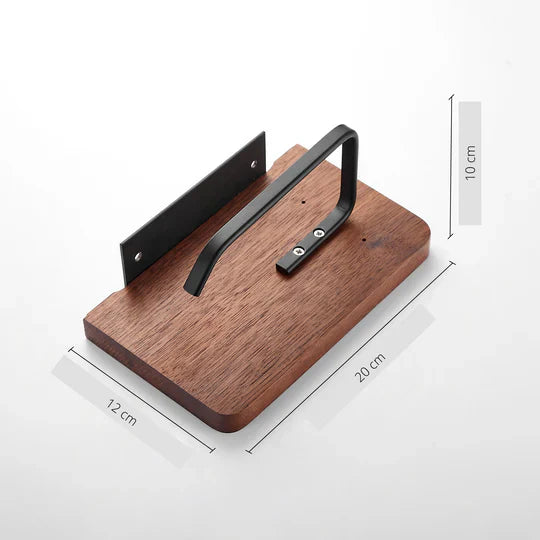 WoodGuard - Eleganter Holzhalter für ein ordentliches und sauberes Badezimmer