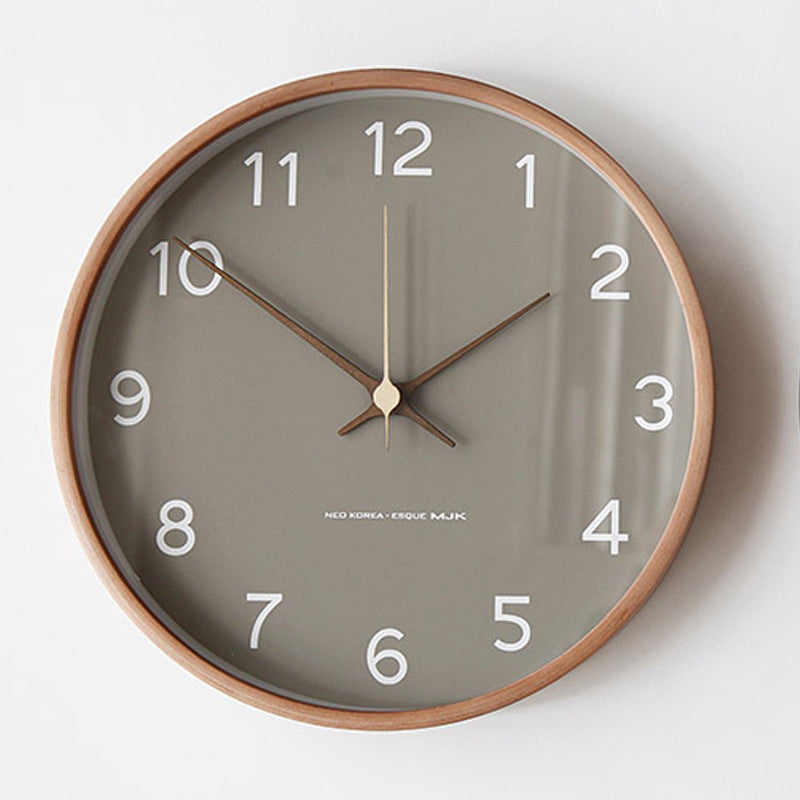 TimberClassic Elegante Wanduhr – Klassischer & Moderner Touch
