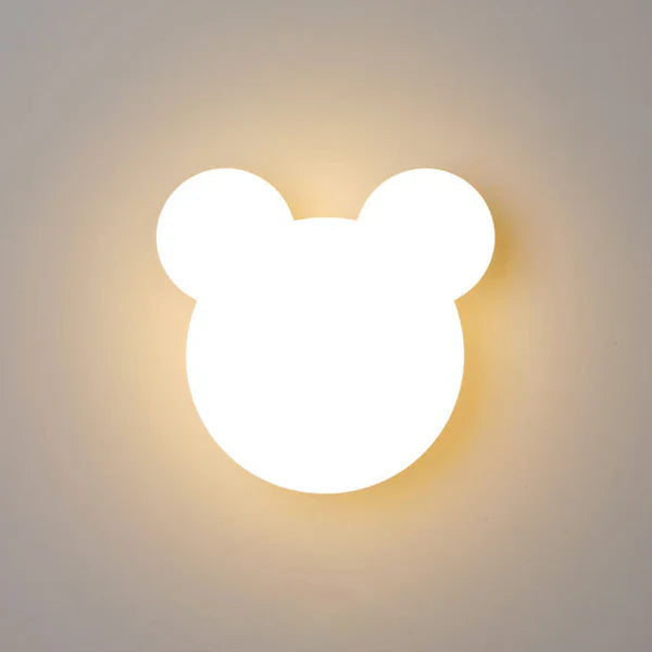 LED-Wandleuchte mit Cartoon-Bär