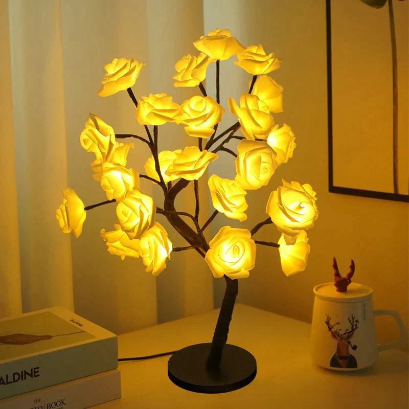 BloomVerve - Strahlende Rosenlampe