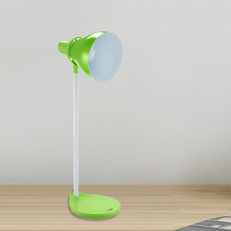 MacaronGlow – Tischlampe mit flexiblem Hornschirm