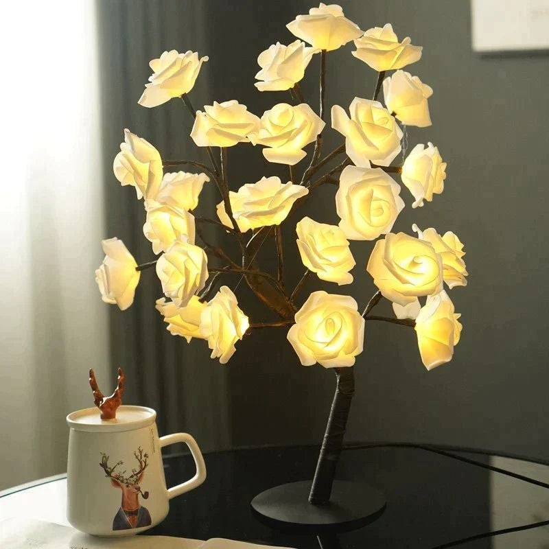 BloomVerve - Strahlende Rosenlampe