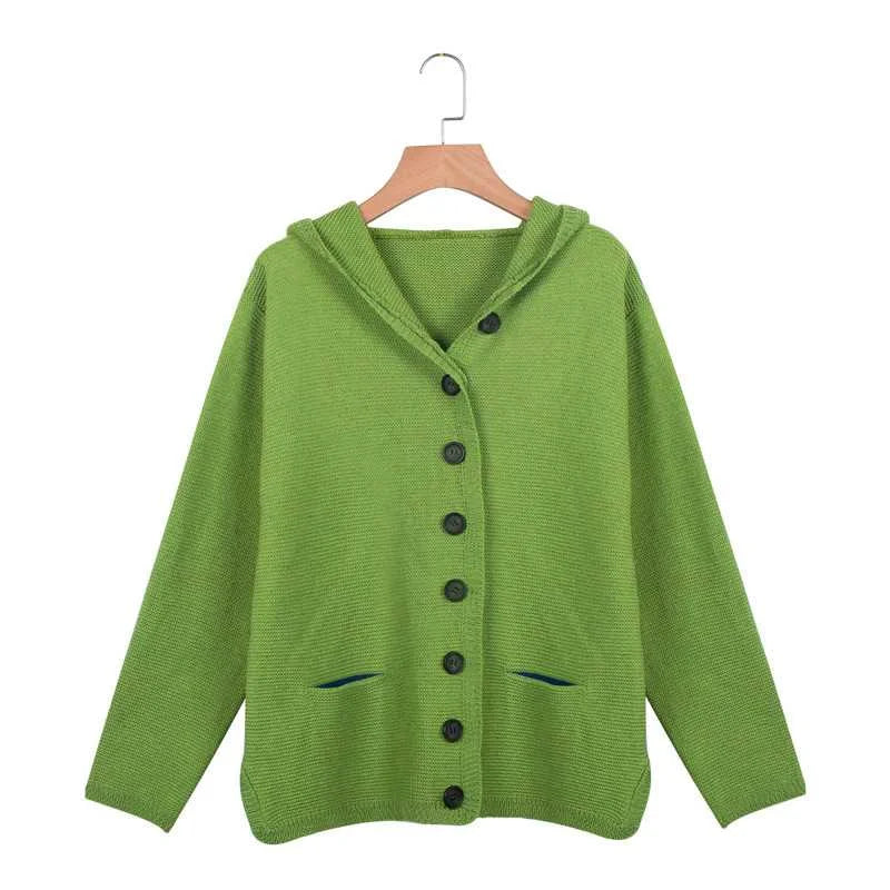 Emily gestrickte Jacke mit Knöpfen