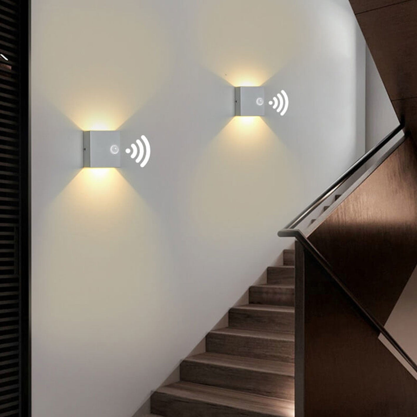 LumiGuard LED-Wandlampe mit Bewegungsmelder – Moderne Außenbeleuchtung