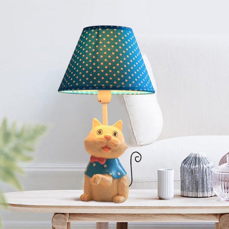 Pawsome – Süße kegelförmige Tischlampe
