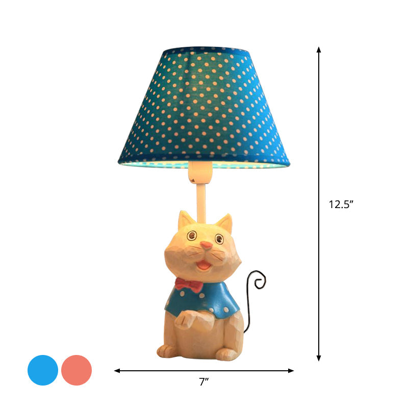 Pawsome – Süße kegelförmige Tischlampe