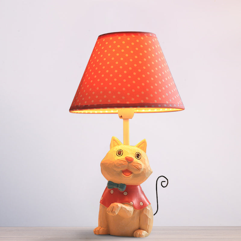 Pawsome – Süße kegelförmige Tischlampe
