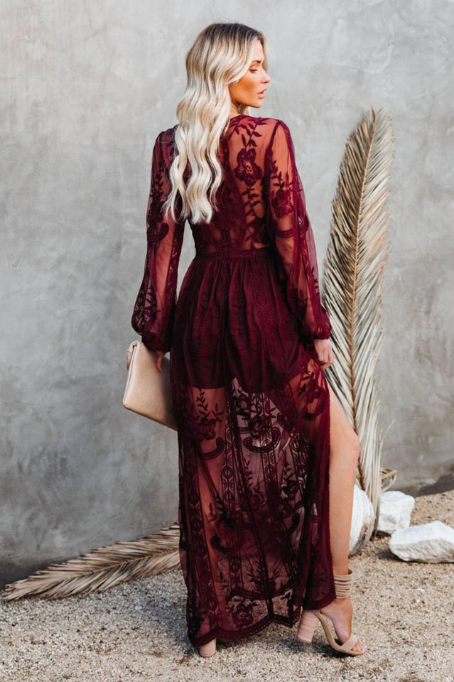 BohoLuxe Lange Bohemekleid