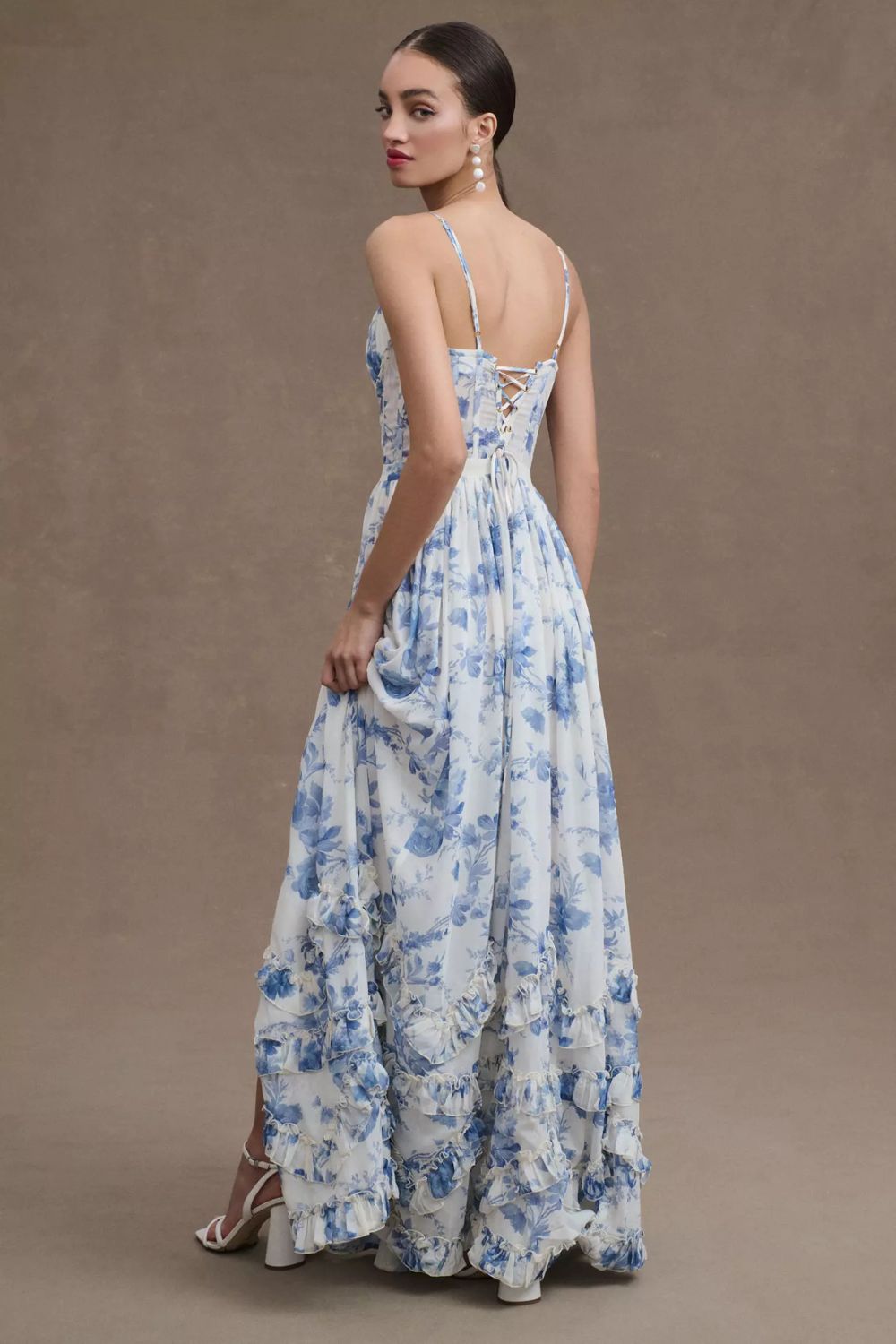 Colette Blumenmuster Maxikleid