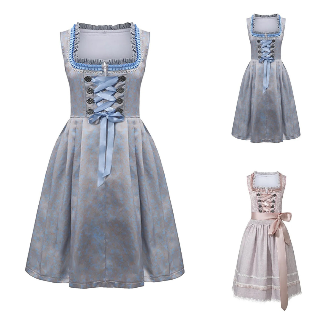 Greta | Damen Elegante Oktoberfest Dirndl Kleid | 2024