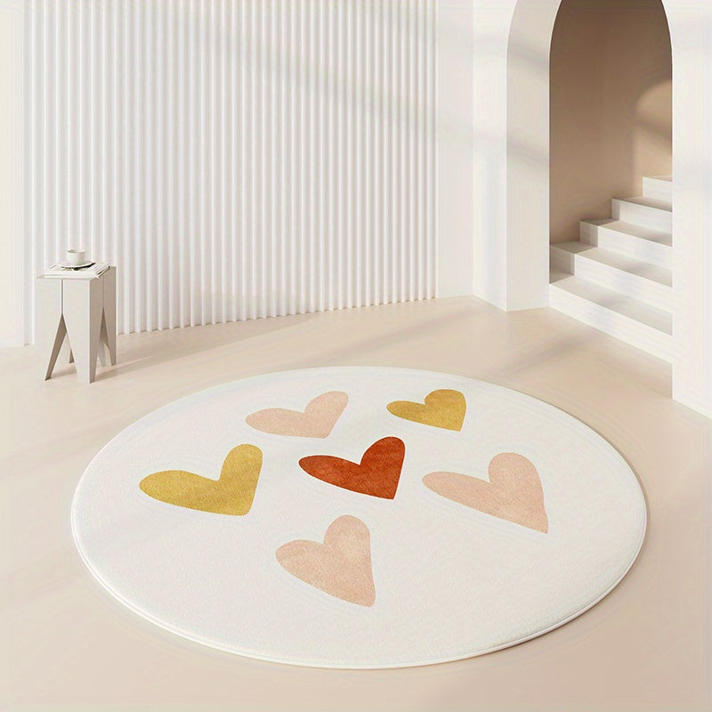 CozyCharm – Minimalistische runde Teppiche und Spielmatten