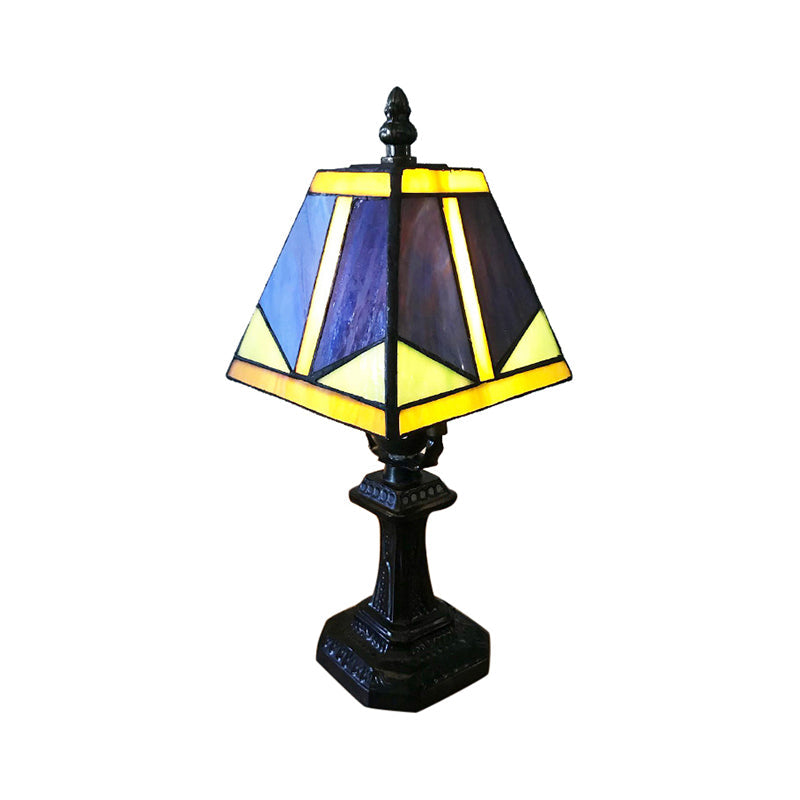 Lustria – Vintage-inspirierte Tiffany-Glas-Schreibtischlampe