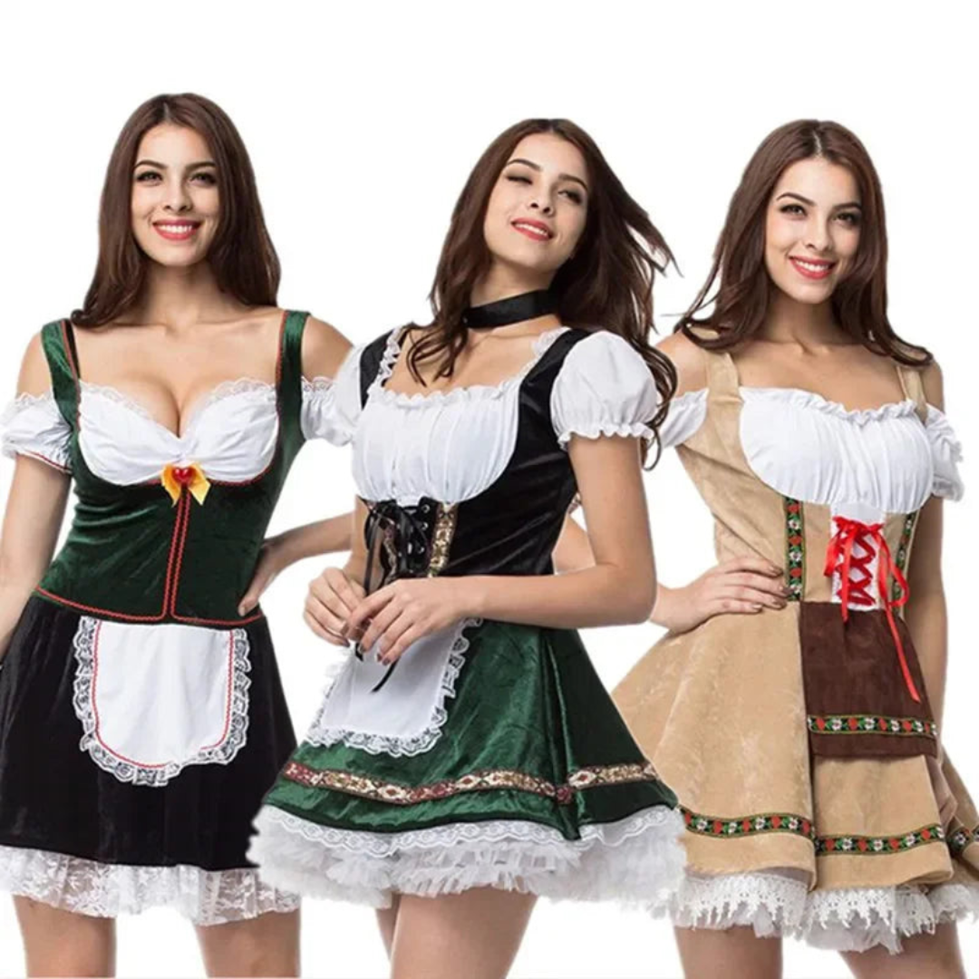 Annika | Damen Traditionelles Oktoberfest Dirndl Kleid | 2024